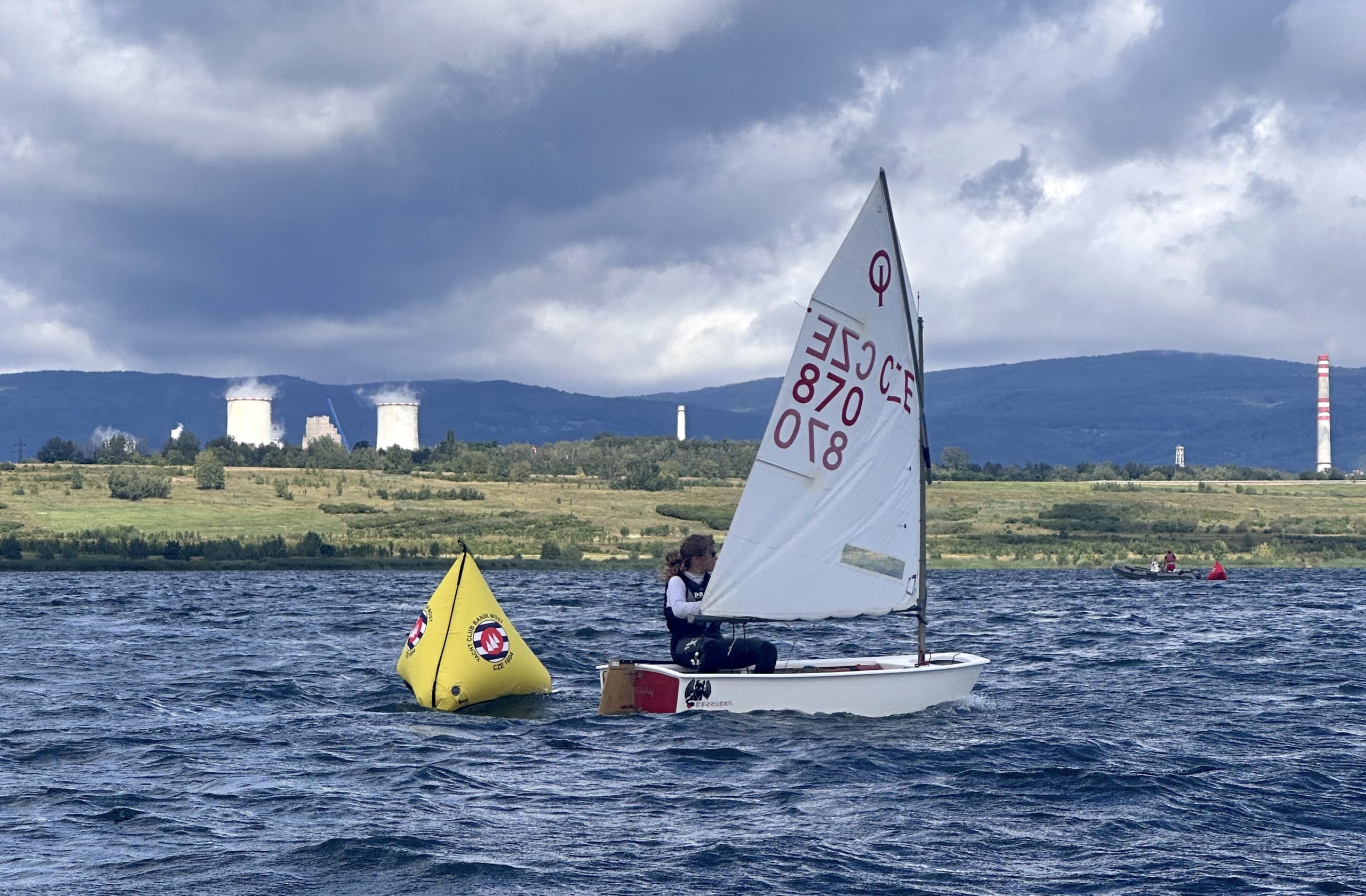 Olympijský festival a první jachtařská regata na jezeře Most