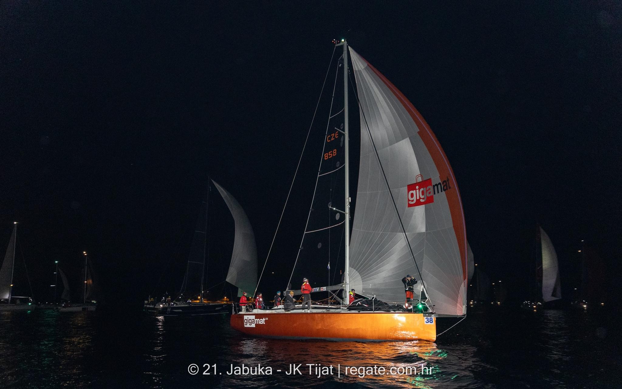 Hebe Sailing Team druhý v ORC 2 na Jabuce